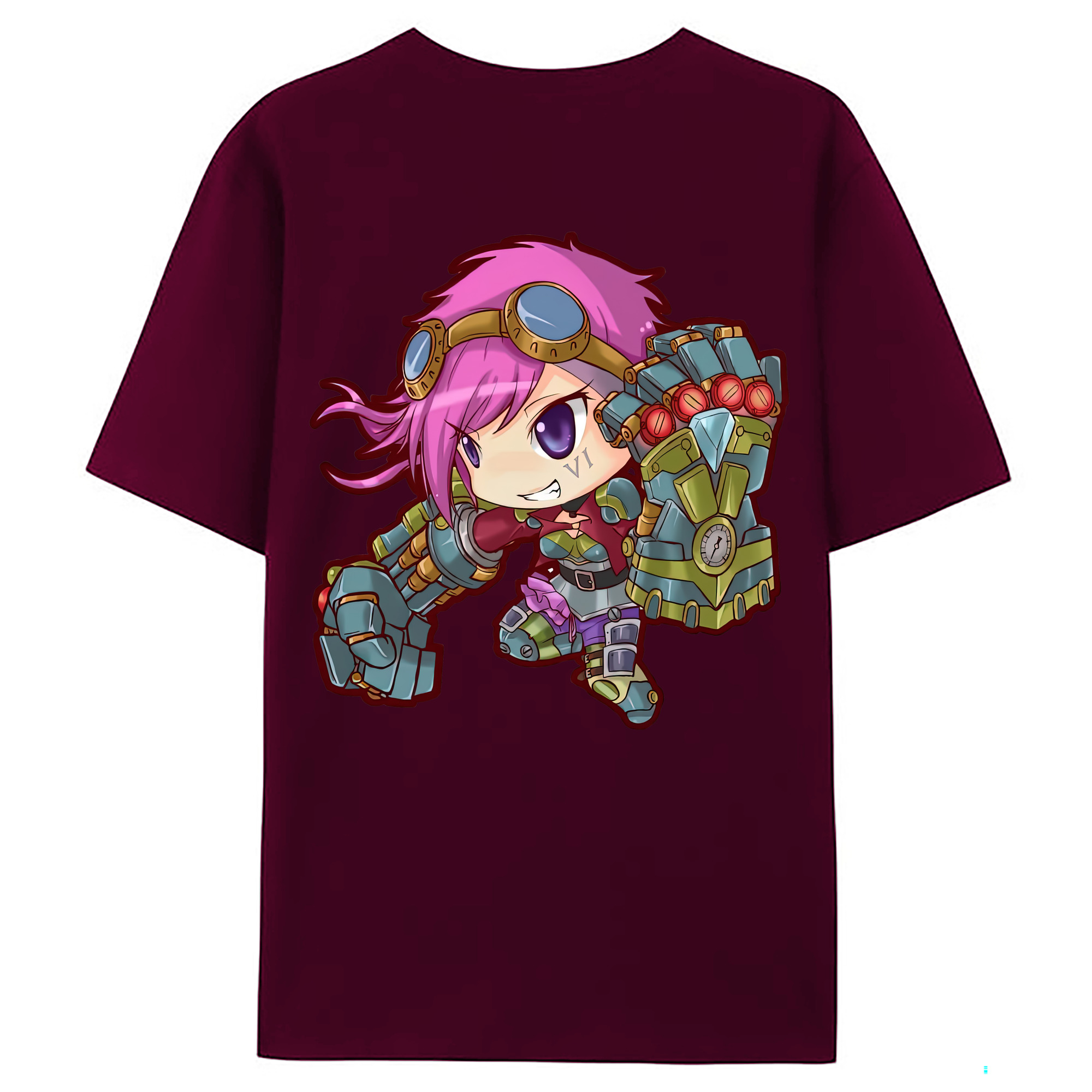 （画像用） リーグ・オブ・レジェンド League of Legends LOL レディース半袖Tシャツ(バックプリント)